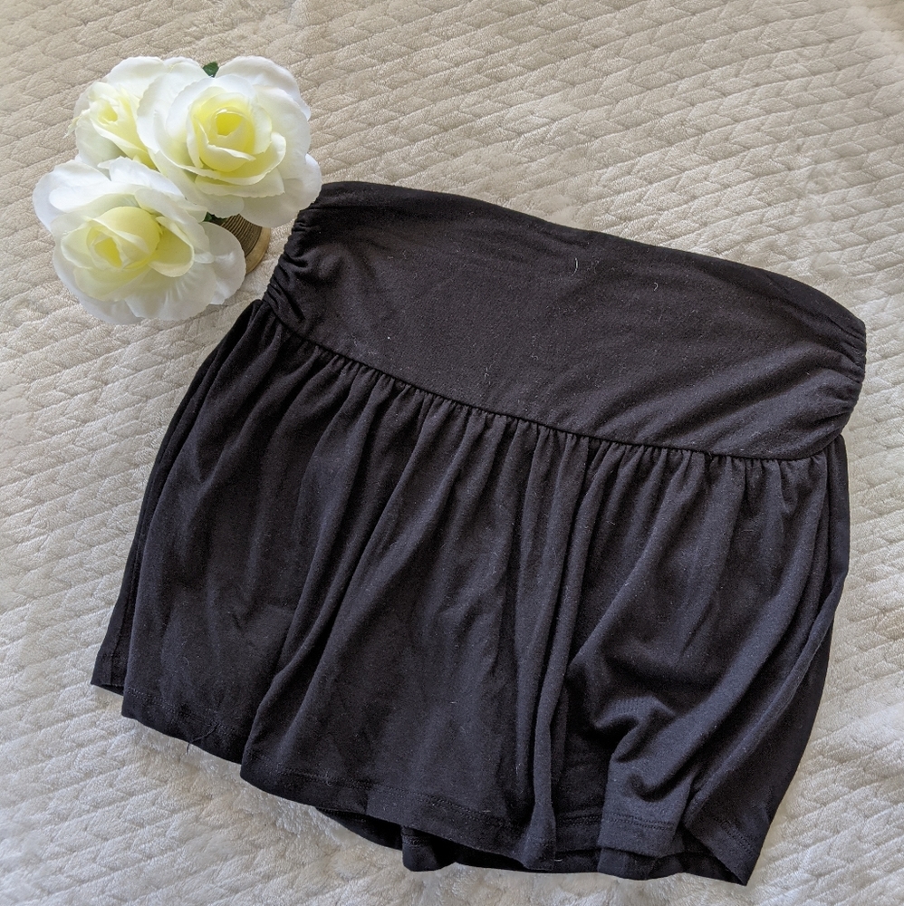 Old Navy Black Stretchy Mini Skirt